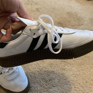 adidas Shoes - Adidas white and black samba sneakers adidas Shoes - Adidas white and black samba sneakers